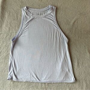 Athleta lavender athletic casual sleeveless top size small